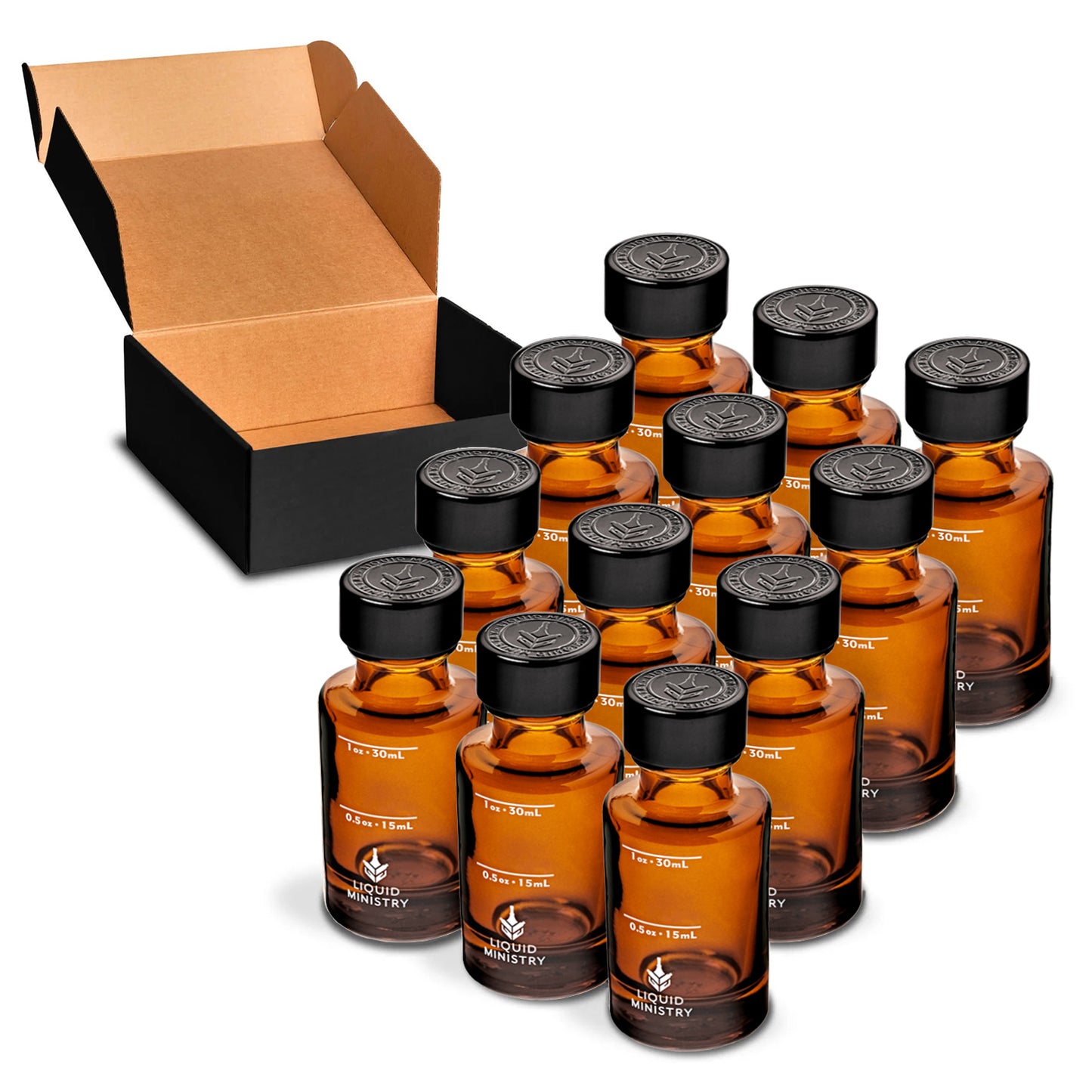 Liquid Ministry Sample Bottles - 1 oz / 30 mL