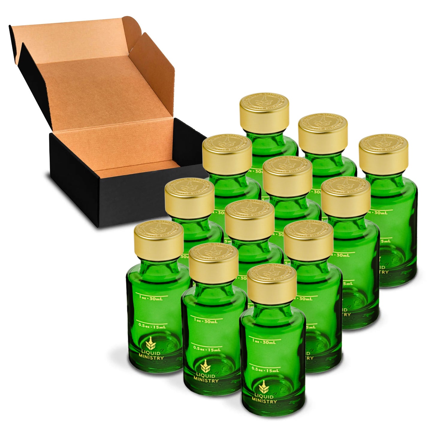 Liquid Ministry Sample Bottles - 1 oz / 30 mL