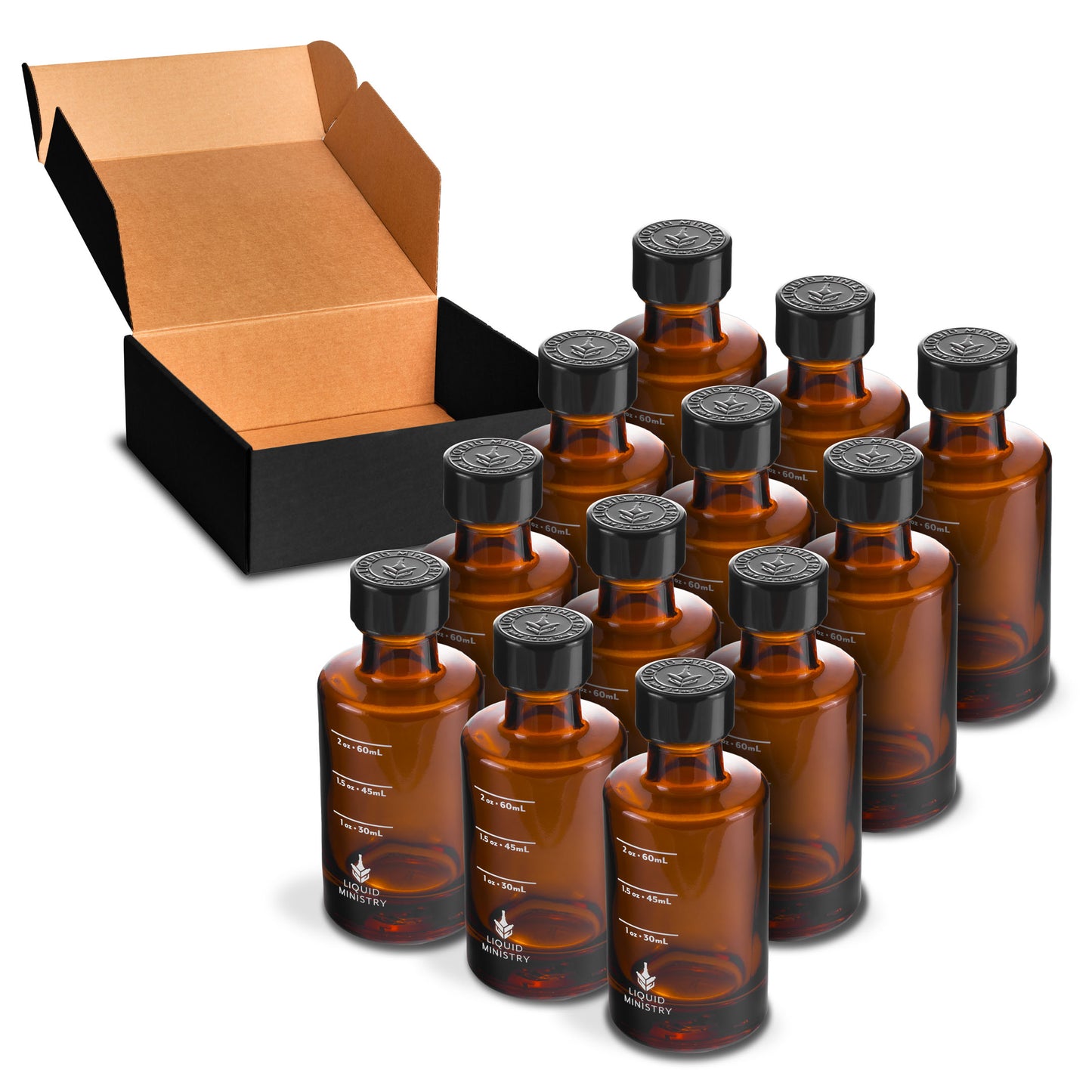 Liquid Ministry Sample Bottles - 2 oz / 60 mL