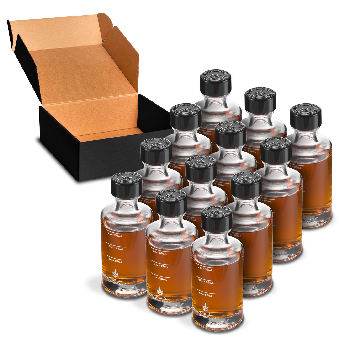 Liquid Ministry Sample Bottles - 2 oz / 60 mL