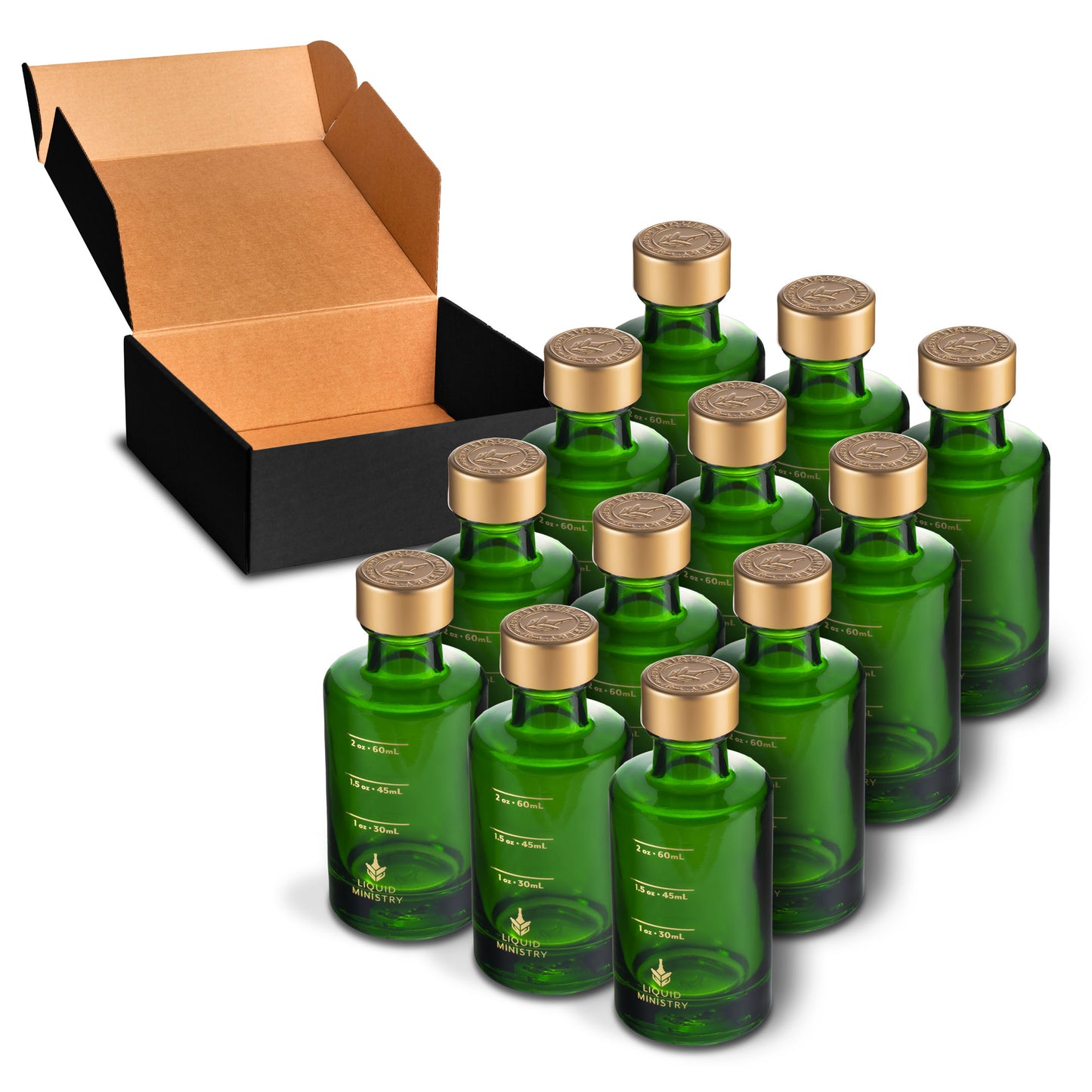 Liquid Ministry Sample Bottles - 2 oz / 60 mL