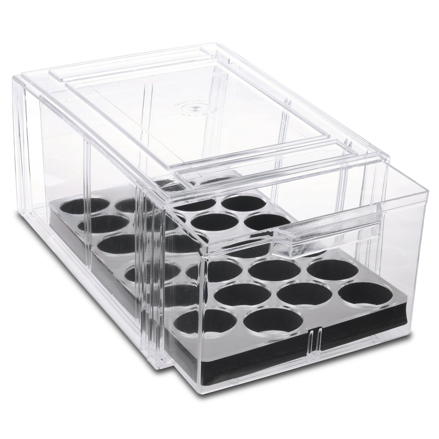Clear Stacking Storage Drawer (For 2.4 oz bottles)