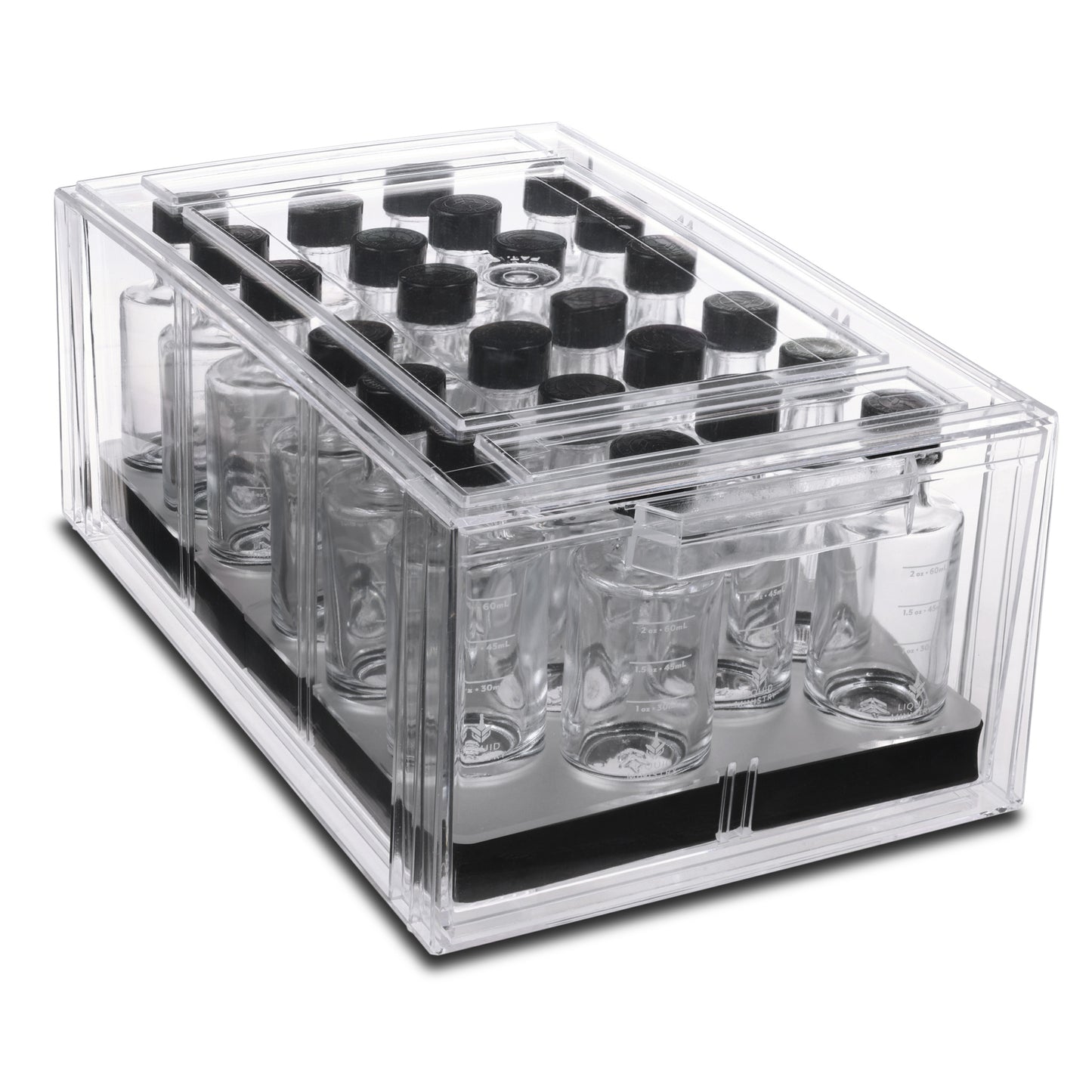 Clear Stacking Storage Drawer (For 2.4 oz bottles)